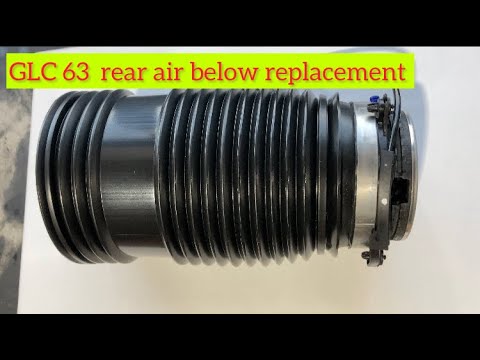 GLC 63 rear  AIR BELOW replacement #modl 253 #automobile #mercedes #airmatic suspension #glc 2021