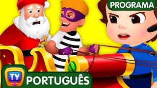 A Policia ChuChu TV Salva o Papai Noel - Christmas Episode - ChuChu TV Contos Infantis