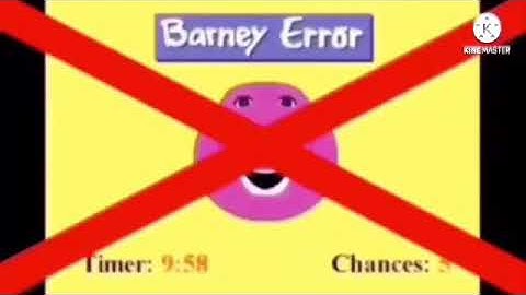 Barney Error Gets Interrupted Add Round 18