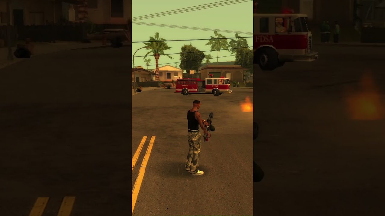 FIREMEN GAVE UP 😭 #gta #shorts