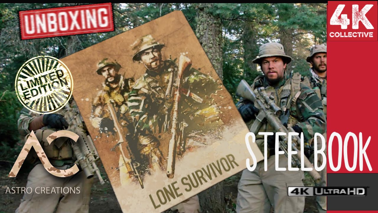Lone Survivor Blu-ray Mark Wahlberg Taylor Kitsch Emile Hirsch Eric Bana, image size:1280x720