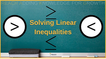 Solving Linear Inequalities | Less than, Greater than