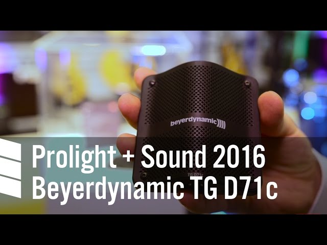 Инструментальный микрофон Beyerdynamic TG D71