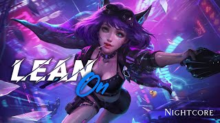 Nightcore ✰ Lean On - Major Lazer, DJ Snake feat. MØ, Rock Cover by Rain Paris (Lyrics)✰