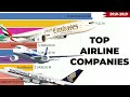 Top 10 Airline Companies Rankings 2010-2019