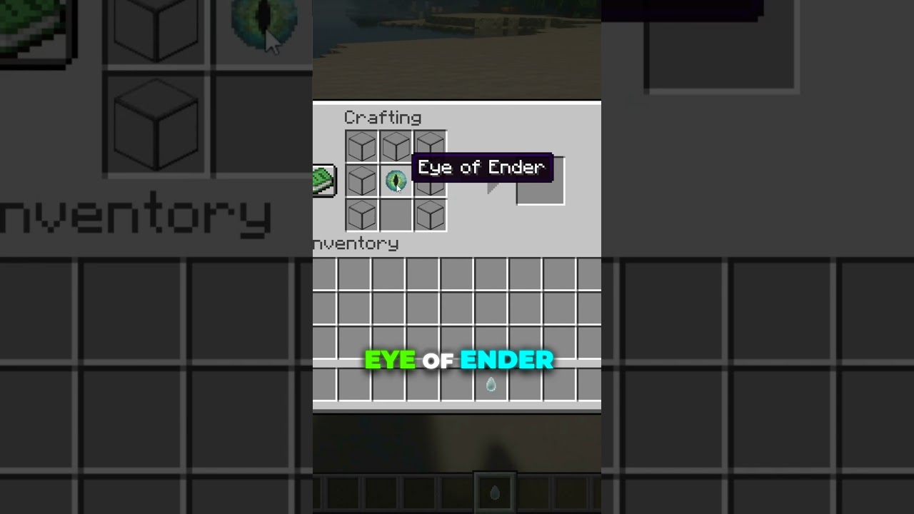 HOW TO CRAFT AN END CRYSTAL IN 10 SECONDS: MINECRAFT 