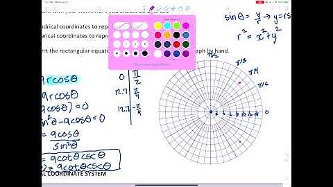 11.7: Cylindrical and Spherical Coordinates