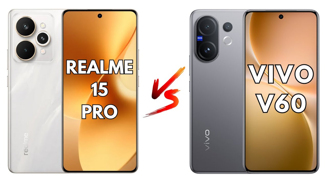 REALME 15 PRO VS VIVO V60 FULL SPECS COMPARISON