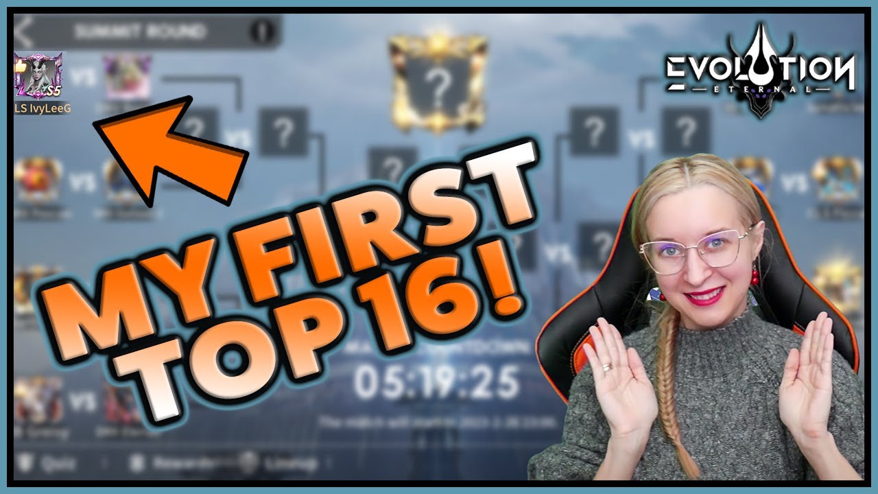 I Made TOP 16 for SUMMIT ARENA!  ★ Eternal Evolution ★
