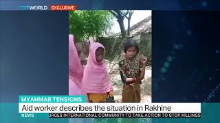 International aid worker describes violence in Myanmar