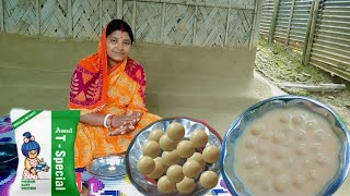 দশ টাকার গুড়া দুধ প্যাকেট দিয়ে পারফেক্ট রসমালাই রেসিপি (Rasmalai recipe)(#rasmalai)@Bobita_sd..