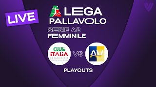 LIVE 🔴 Club Italia vs. Sant'Elia - Women's Serie A2 | 2021/22