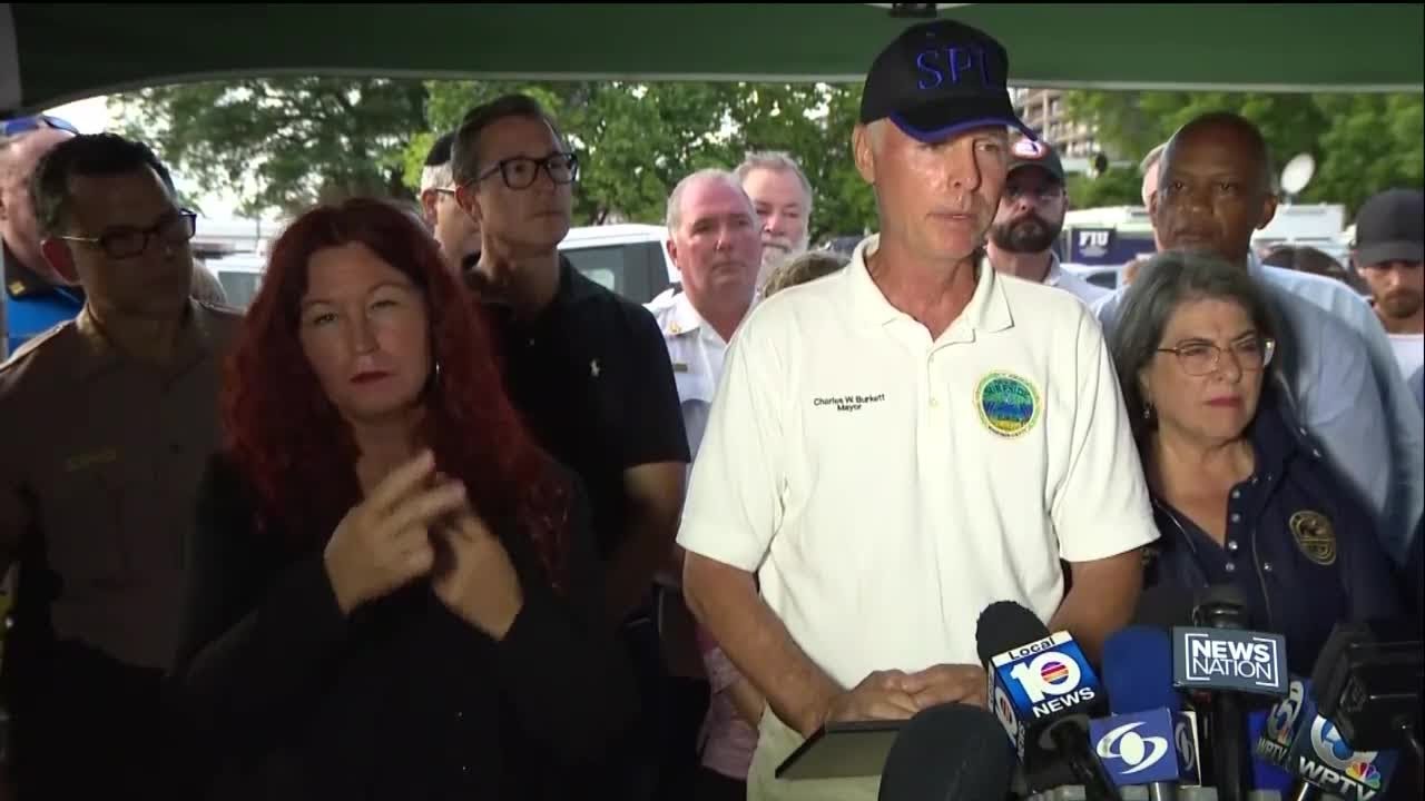 Miami-Dade County officials give update on Surfside condo collapse ...