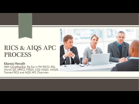 RICS APC Process : How to join RICS