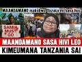 MAANDAMANO Yazuka HIVI SASA TANZANIA Maelfu Ya Vijana Wafunga Barabara Ghafla Samia Suluhu Kikwete