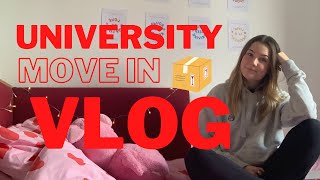 A REALISTIC University Move in Vlog!