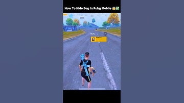 How To Hide Bag In Pubg Mobile 😱✅ #pubgmobile #tipsandtricks #pubgtips #antoniopubg