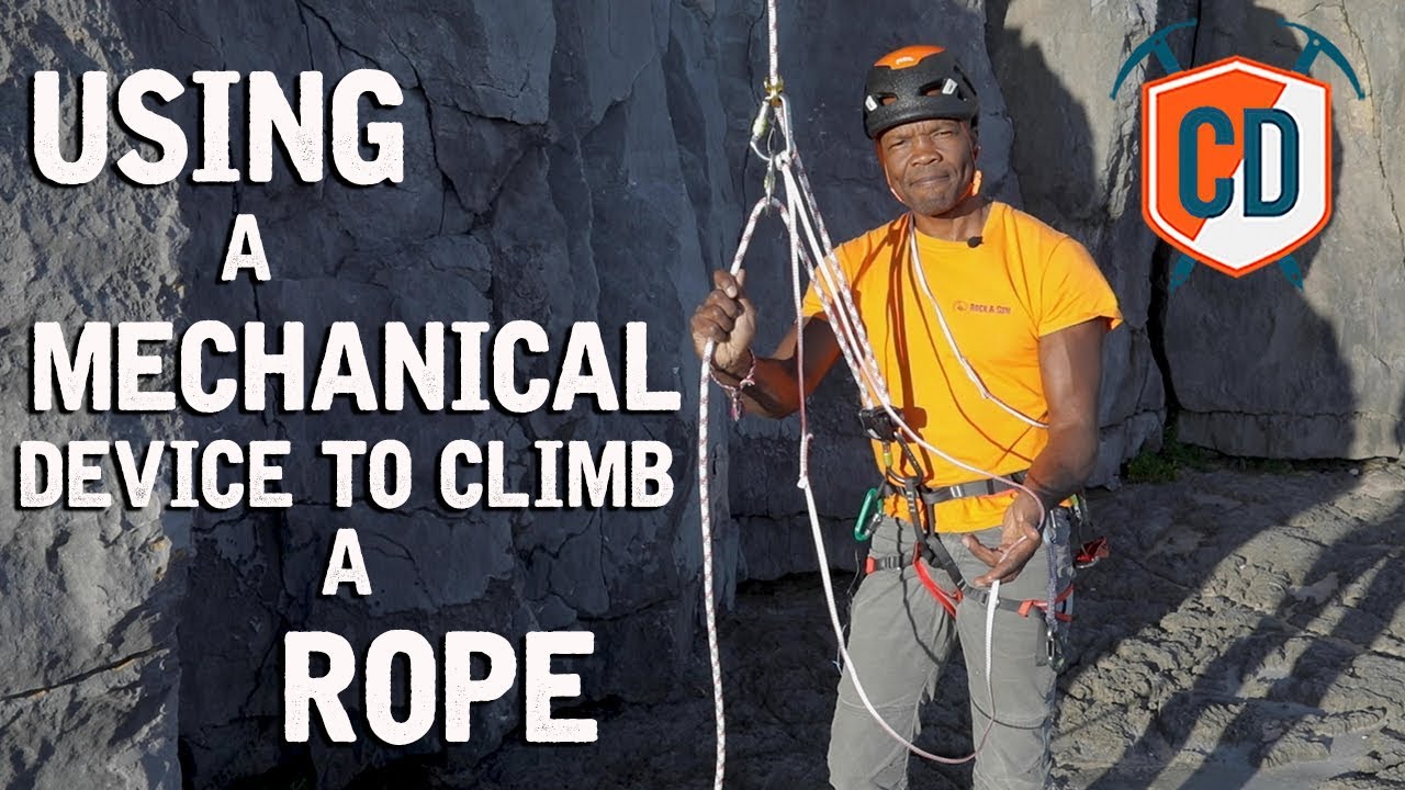 Using A Mechanical Ascender To Climb A Rope
