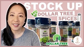 $20 Dollar Tree Stock Up Haul (spices)