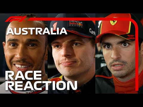 Drivers React After Dramatic Race in Melbourne | 2023 Australian Grand Prix