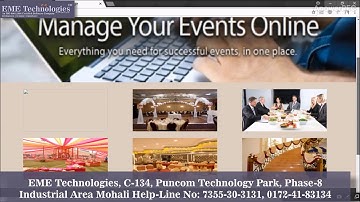 Event Management System Website | php projects with source code