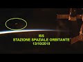 UFO (o strano riflesso?) ripreso dalla stazione spaziale internazionale 13/10/2018