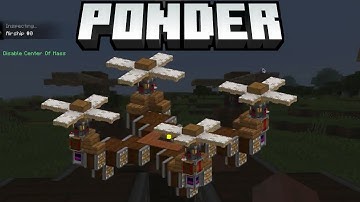 Ponder Entire Contraption in Minecraft - Create Aeronautics Devlog