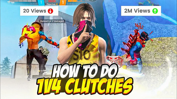 How to Do 1v4 Clutch in Cs Rank 😎 | Make Viral Short Videos Easily | How to win 1 vs 4 in Free Fire