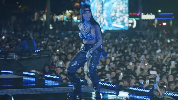 Yailin La Mas Viral - Bing Bong (Video En Vivo) #silla