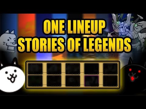 The Battle Cats - One Lineup STORIES of LEGEND - YouTube