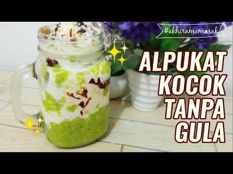 Cara Buat Jus Alpukat Tanpa Gula