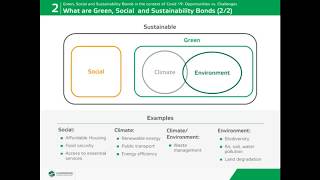 Green, Social and Sustainability Bonds in the context of COVID 19 Challenges and Opportunities 20200