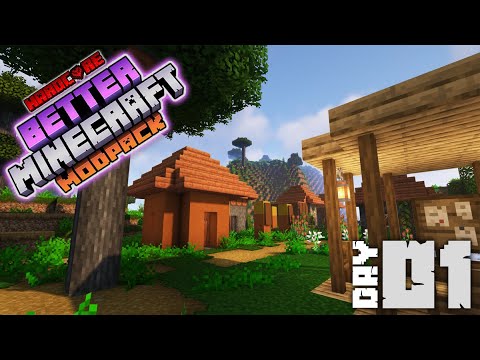 Better Minecraft Modpack: More Than Just Vanilla++ | Day 1 [ Hardcore ...