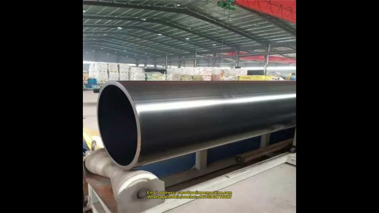 Three Layer ABA HDPE pipe extruding line 450mm 630mm