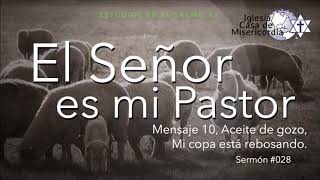 Aceite de alegría, Mi copa está rebosando, El Señor es mi Pastor mensaje 10, #028, 26-may-2019