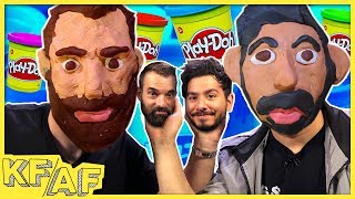 We Make Each Other's Faces in Play-Doh - KFAF