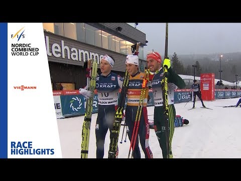 Race Highlights | Majestic Riiber sweeps the Tour | Lillehammer | Gundersen LH | FIS Nordic Combined