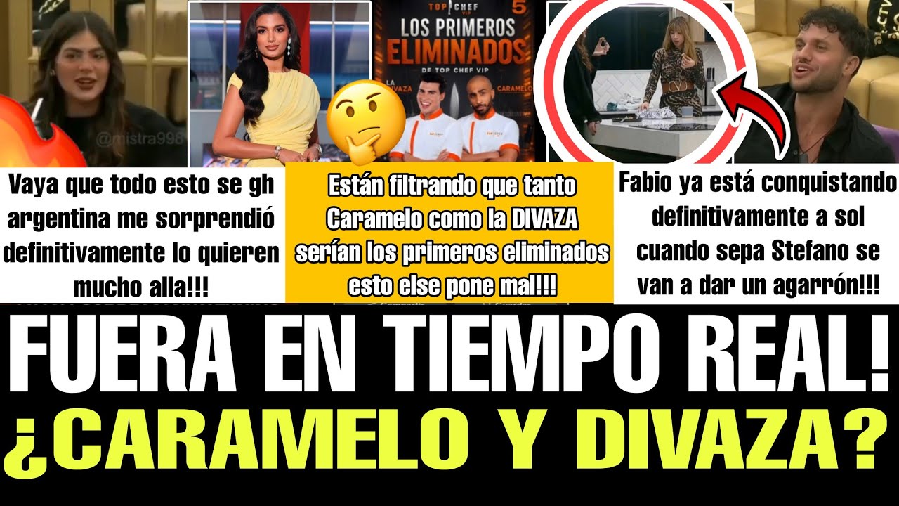 😱 CARAMELO FUERA EN TIEMPO REAL ¿FABIO Y SOL? STEFANO LA CASA DE LOS FAMOSOS EN VIVO TELEMUNDO