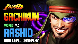 SF6🔥 Is Gachikun (RASHID) World The Best Rashid ? ! 🔥Top Ranked Match 🔥 SF6 DLC Replays 🔥