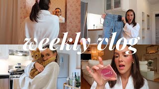 weekly vlog: life at home, PR haul, getting vulnerable \& starting my therapy journey