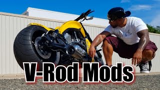 Custom Harley Davidson V-Rod Muscle... Mods!