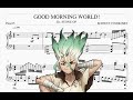 Dr. Stone OP - GOOD MORNING WORLD [Piano Cover]