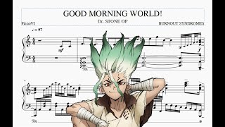 Dr. Stone OP - GOOD MORNING WORLD [Piano Cover]