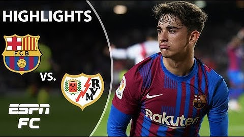 Barcelona SHOCKED in 1-0 defeat to Rayo Vallecano! | LaLiga Highlights | ESPN FC