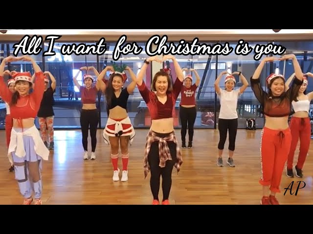 All I Want For Christmas Is You - Mariah Carey | zumba | dance workout class=