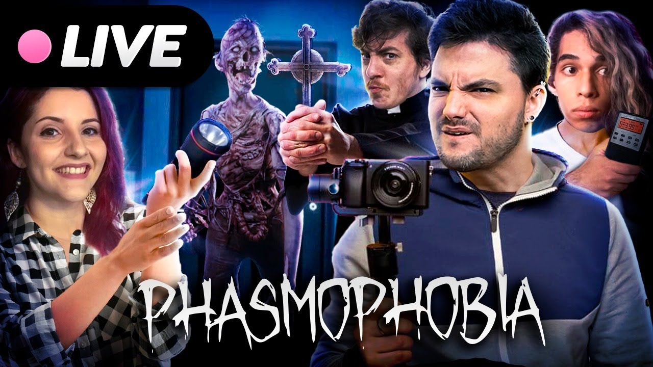 LIVE - PHASMOPHOBIA ESTÁ DE VOLTA! [+13]