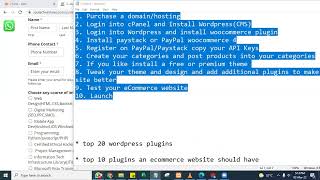 eCommerce Website Design  Overview and WordPress cPanel Installation tutorial 001