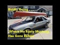 Rusty Mustang VS a Huge Canoe - Its Fine, Send It