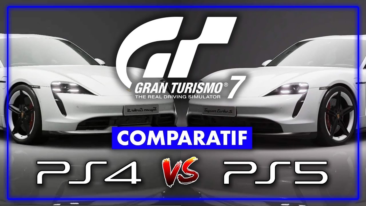 L'image du jour : GT7, tous les comparatifs graphique PS4 vs PS5 / GT Sport  / Ray Tracing