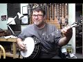 Head to head Comparison  Pre and Post War Gibson Hoop Banjos and Tone Ring Banjos